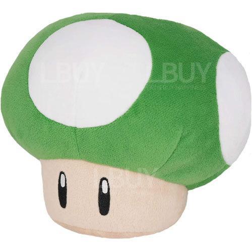 Super Mario系列1 UP磨菇毛公仔 15.5cm