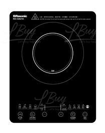 樂信牌 輕便式電磁爐 (13A/輕觸式/簡單操控) 黑色 RIC-GS21E