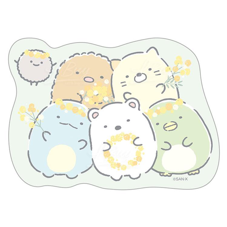 角落生物花環造型滑鼠墊