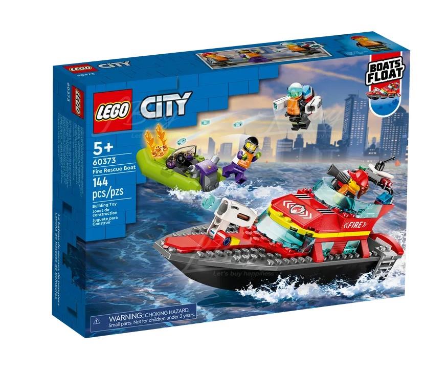 LEGO 60373 Fire Rescue Boat 5+