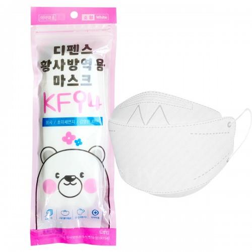 韓國製 Defense KF94 兒童口罩 1包5個