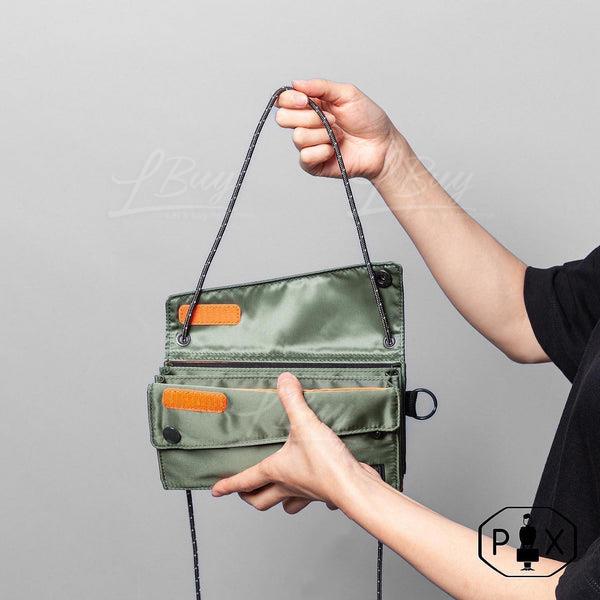 Porter-Porter PX Tanker Sling Purse (L) Green
