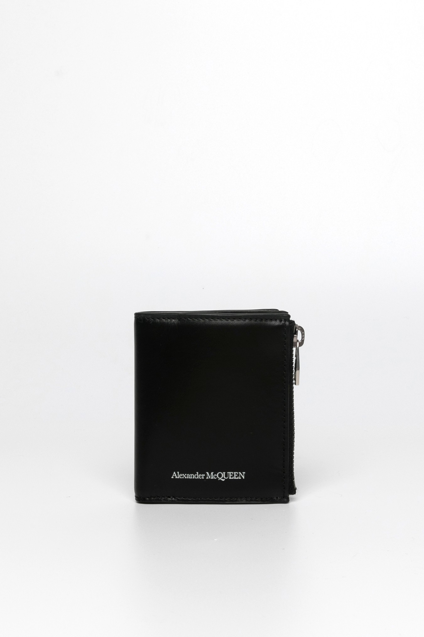Alexander McQueen Logo 拉链银包