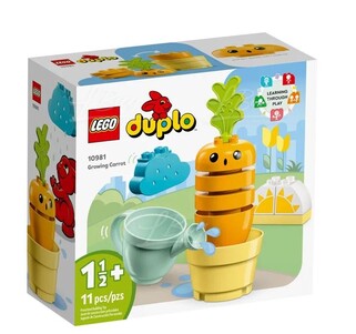 LEGO 10981 Duplo Growing Carrot 1.5+