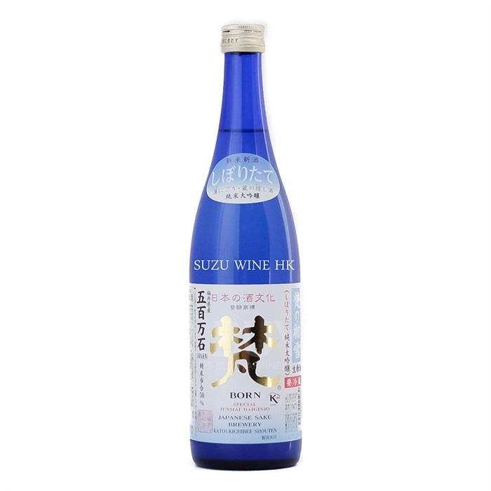 梵の初雪 五百萬石 純米大吟釀 生原酒 (720ml)