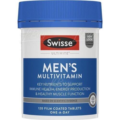 Swisse Mens Ultivite Multivitamin 120 Tablets