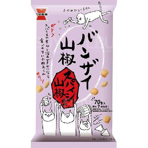 岩塚製菓山椒辣味花生小米菓70g