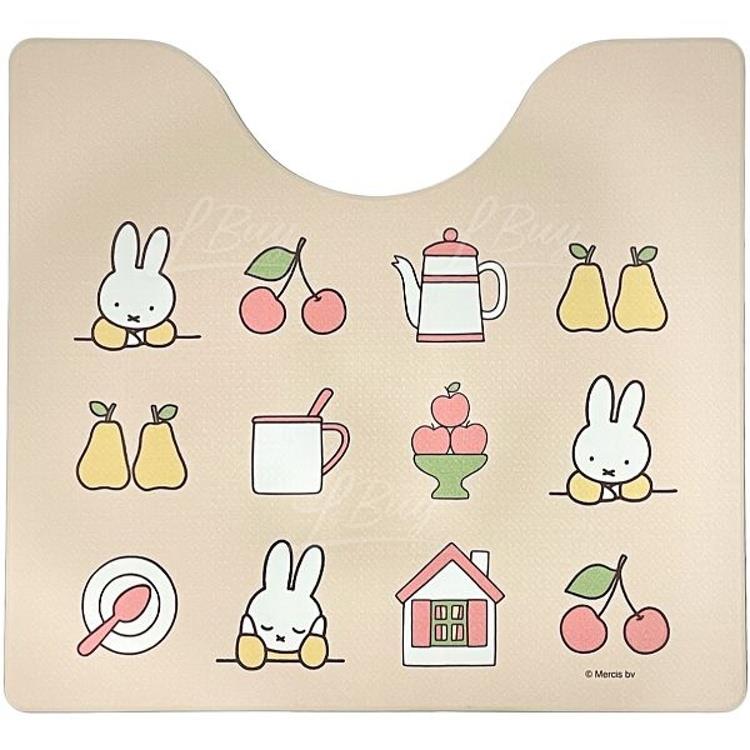 Miffy 马桶边地垫 米色