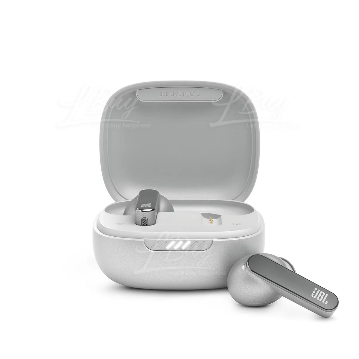 JBL Live Pro 2 TWS 真无线降噪蓝牙耳机 (白)
