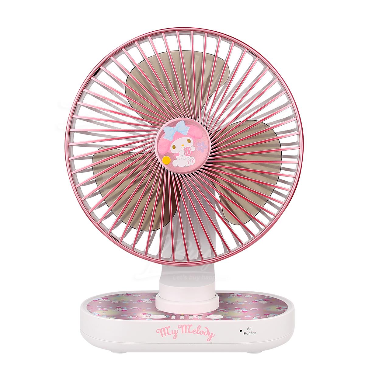2 in 1 負離子空氣淨化器座枱風扇 My Melody (Display)