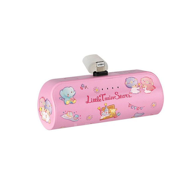 外置電源5000mAh及強光電筒 (Lightning) - Little Twin Stars