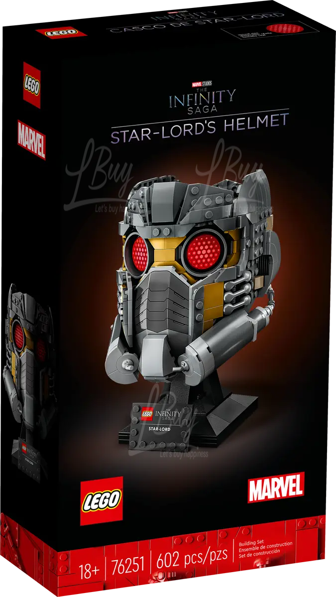 LEGO 76251 Marvel 漫威星爵 Star-Lord's Helmet 18+