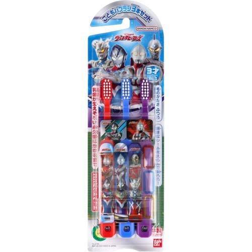 幪面超人牙刷 3件裝