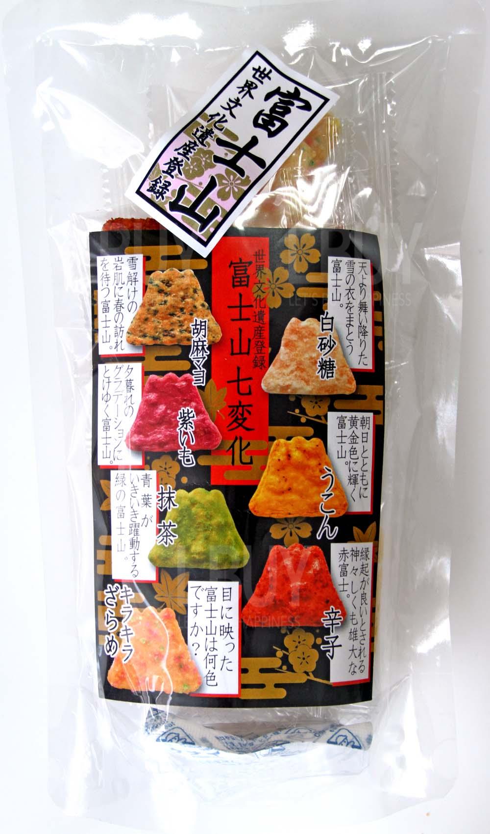 Fuji seven change rice cracker 52g