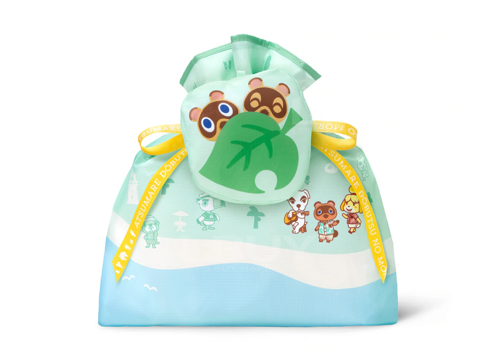Animal Crossing New Horizons Wrapping x Reusable Bag L (Timmy & Tommy)