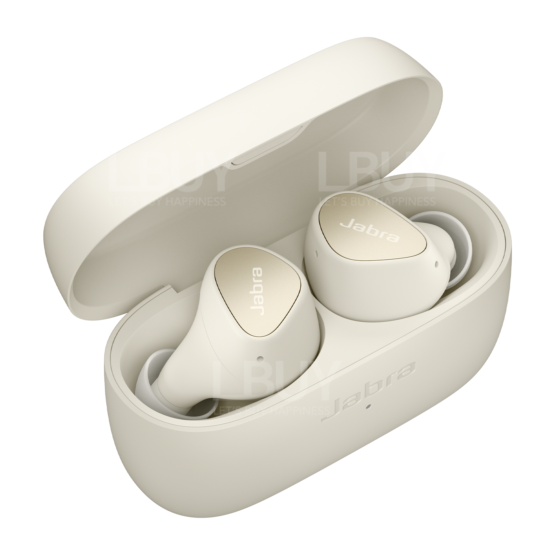 Jabra Elite 3 IP55 防水运动轻巧无线蓝牙耳机 铂金米色