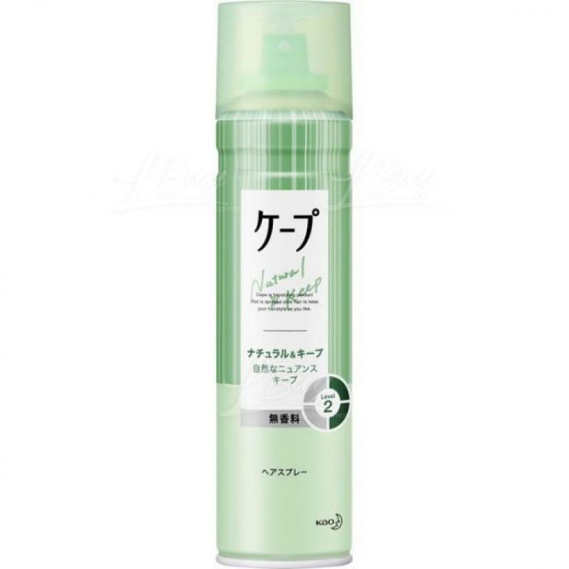 KAO花王 CAPE 保持順滑 定型噴霧 180G(無香味 )綠色