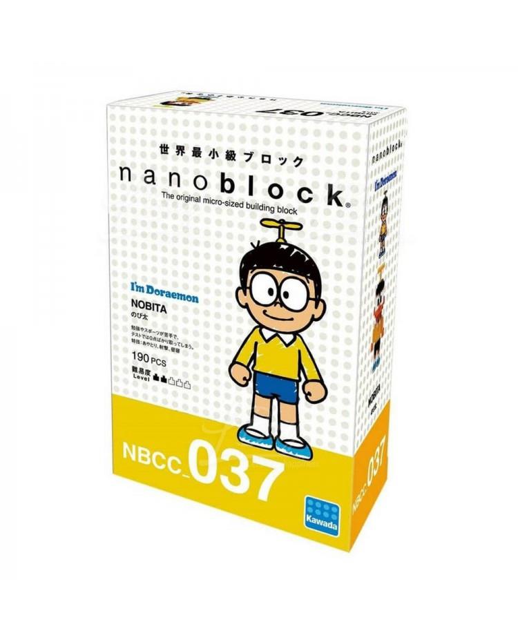 多啦A夢Nano Block迷你積木系列-大雄竹蜻蜓037