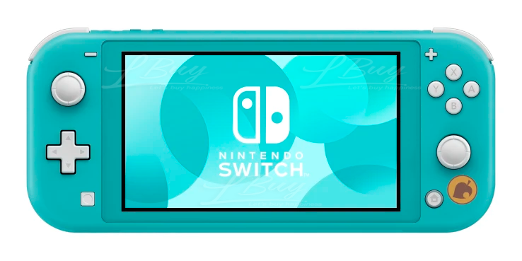 Nintendo Switch Lite 集合啦！动物森友会 主机组合 豆狸&粒狸夏威夷花纹
