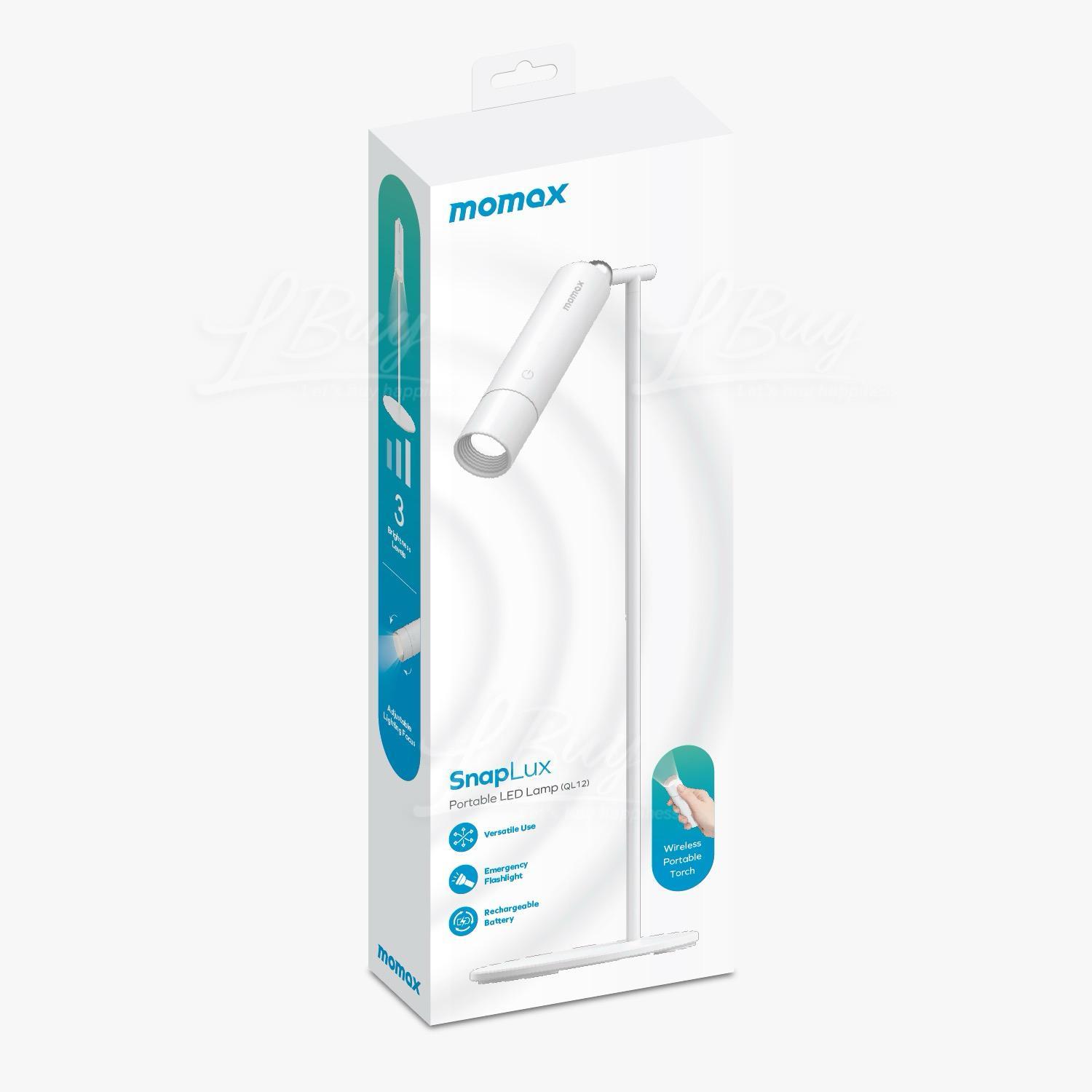 MOMAX SnapLux 可携式床頭燈 QL12W