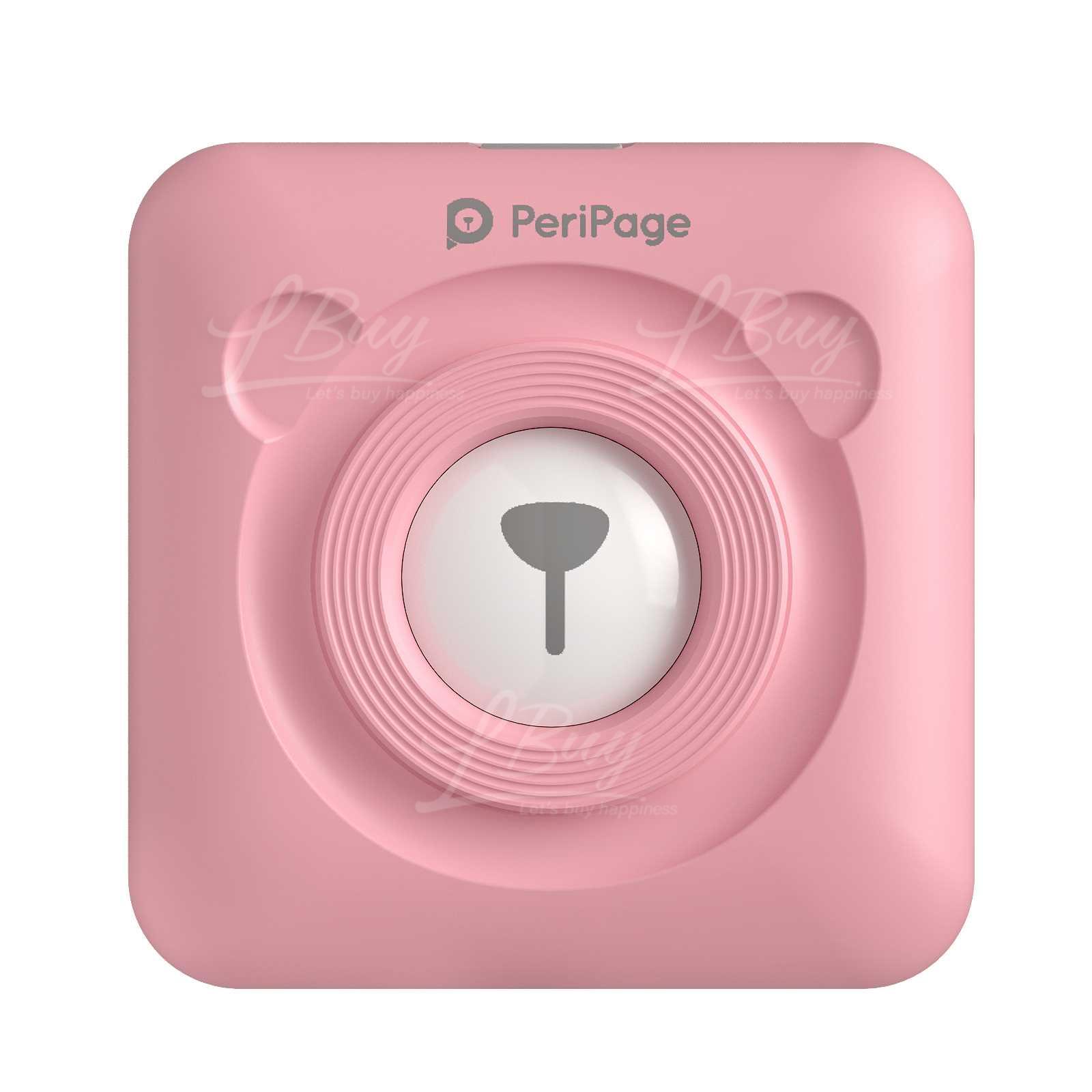 PeriPage A6 升級版高清304dpi迷你熱感打印機 粉紅