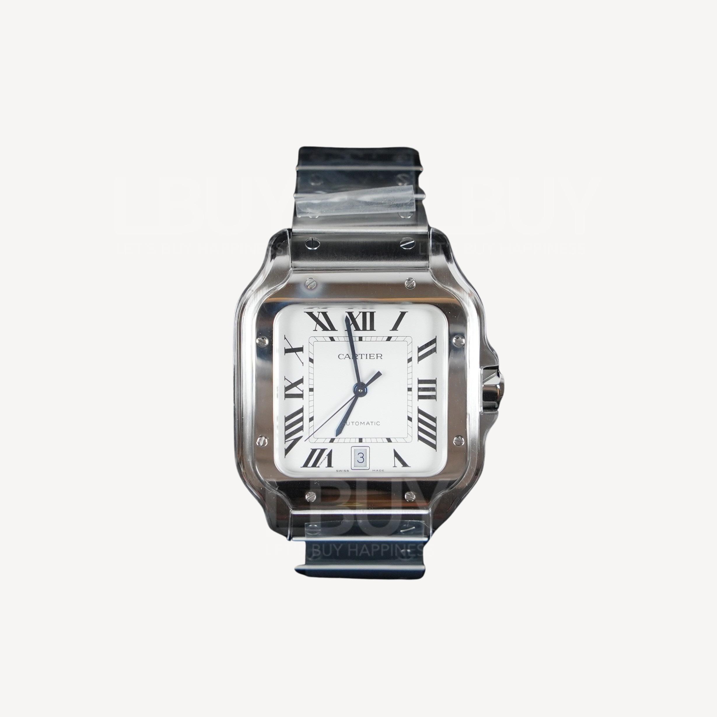 卡地亞 Santos De 精鋼腕錶 大號WSSA0018