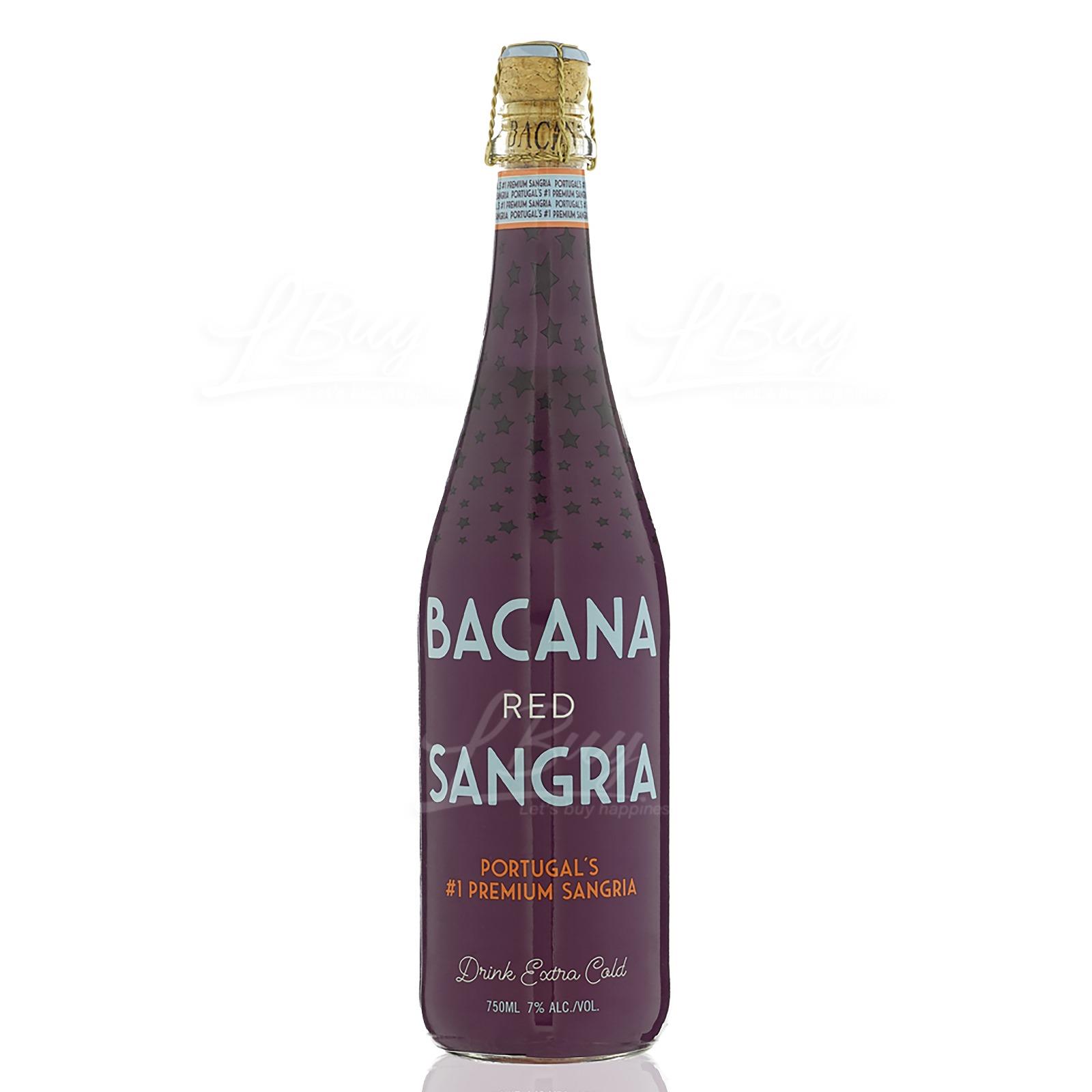 BACANA RED SANGRIA BOTTLE 750 ml