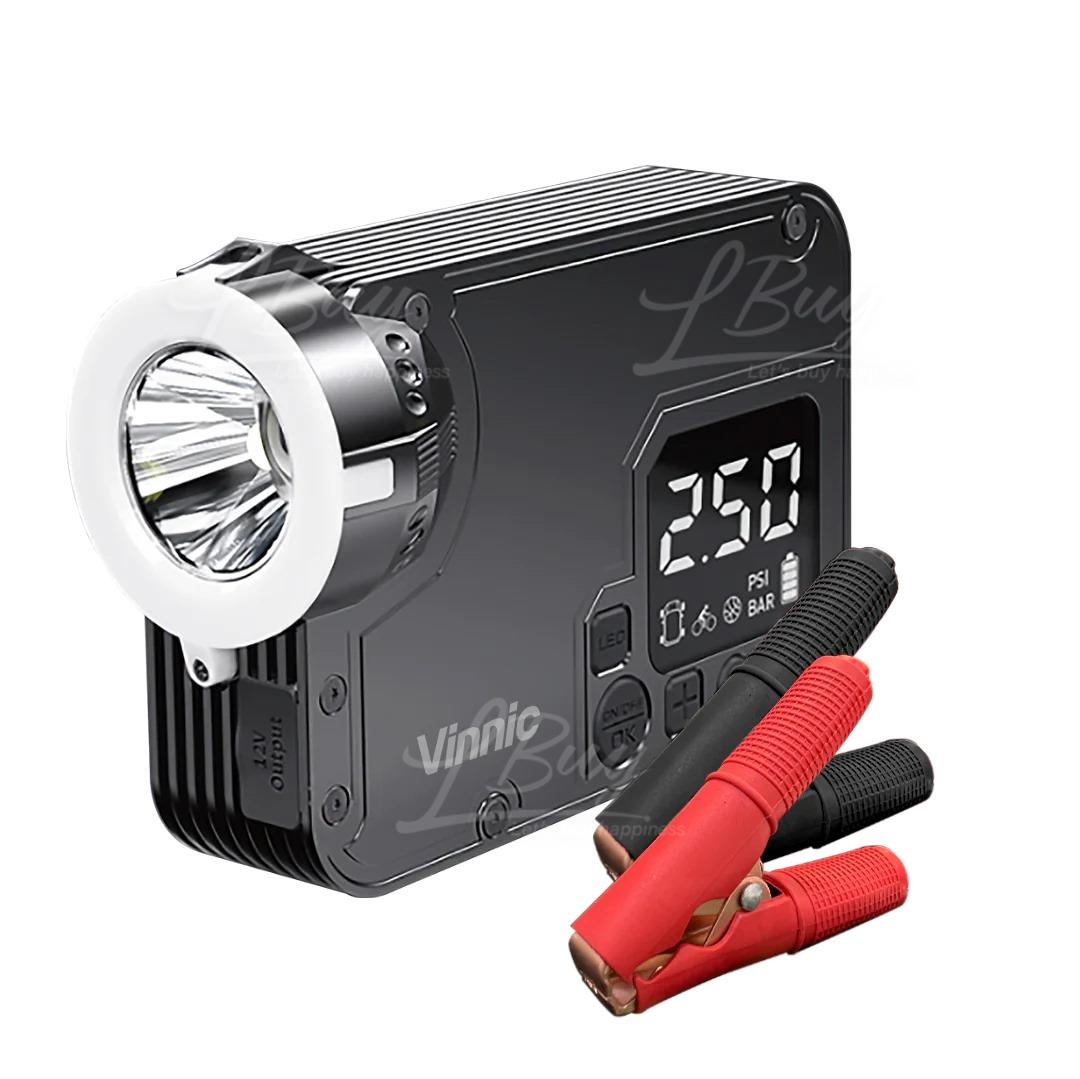Vinnic 8,000mAh 12V multifunctional vehicle emergency starting power supply