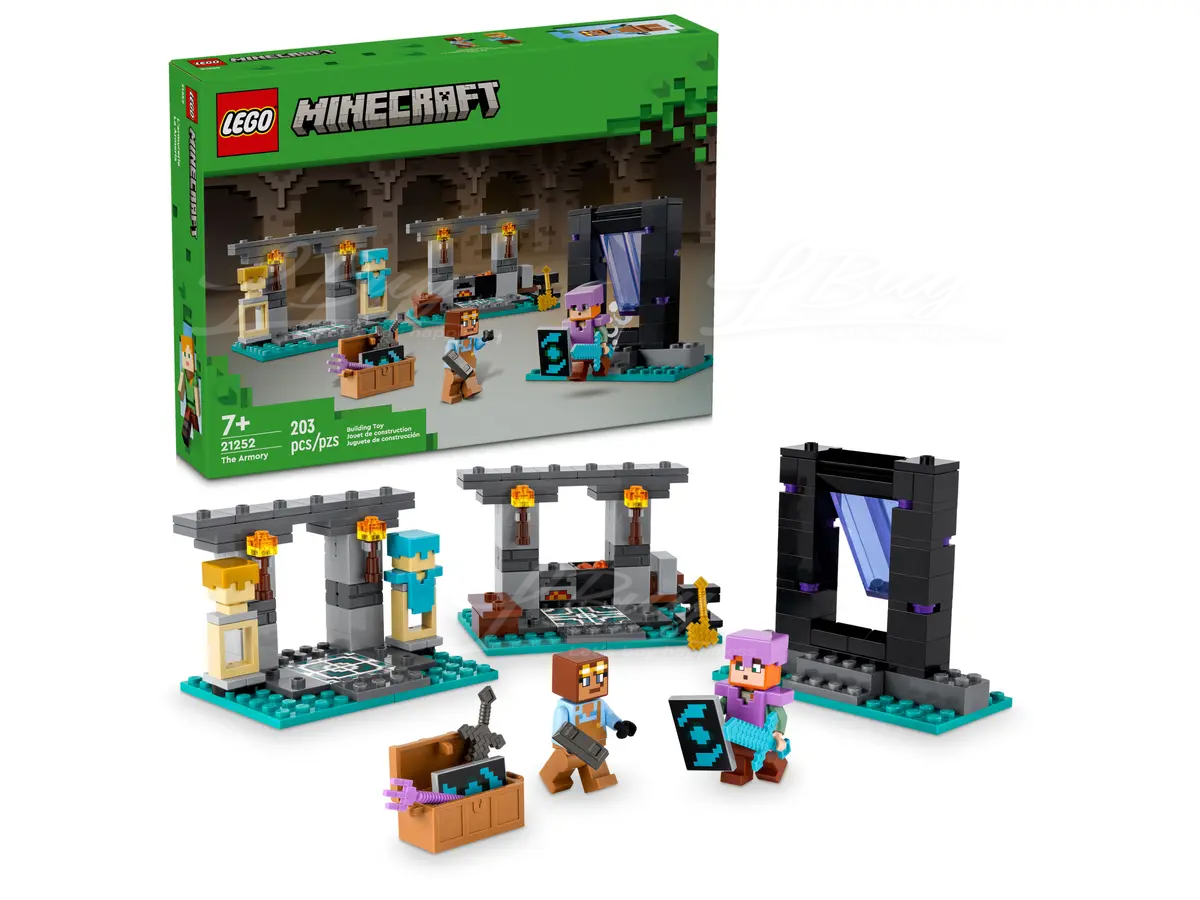 LEGO 21252 Minecraft The Armory 7+