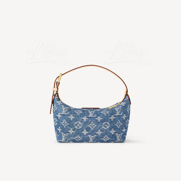 【Louis Vuitton】Hills Pochette★ラッピングサービス★関税込 Hills Pochette Denim