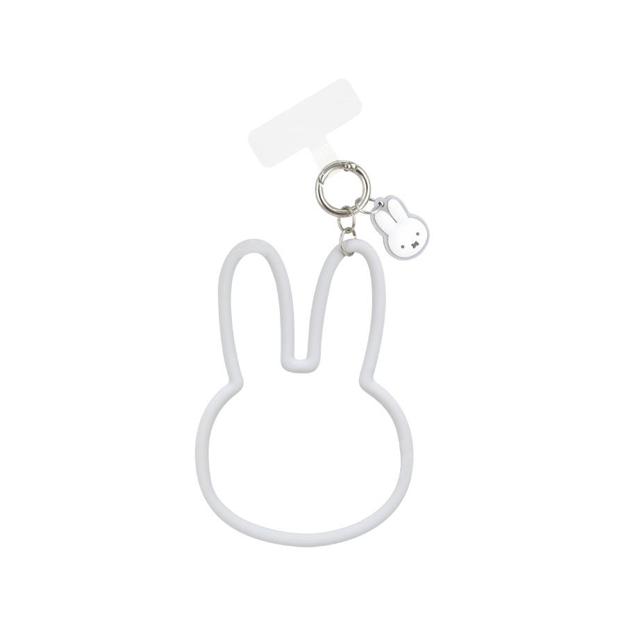 Miffy 形狀手機墊片手繩掛飾