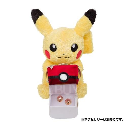 PIKACHU DOLL 比卡超珍贵精灵球毛公仔 28cm