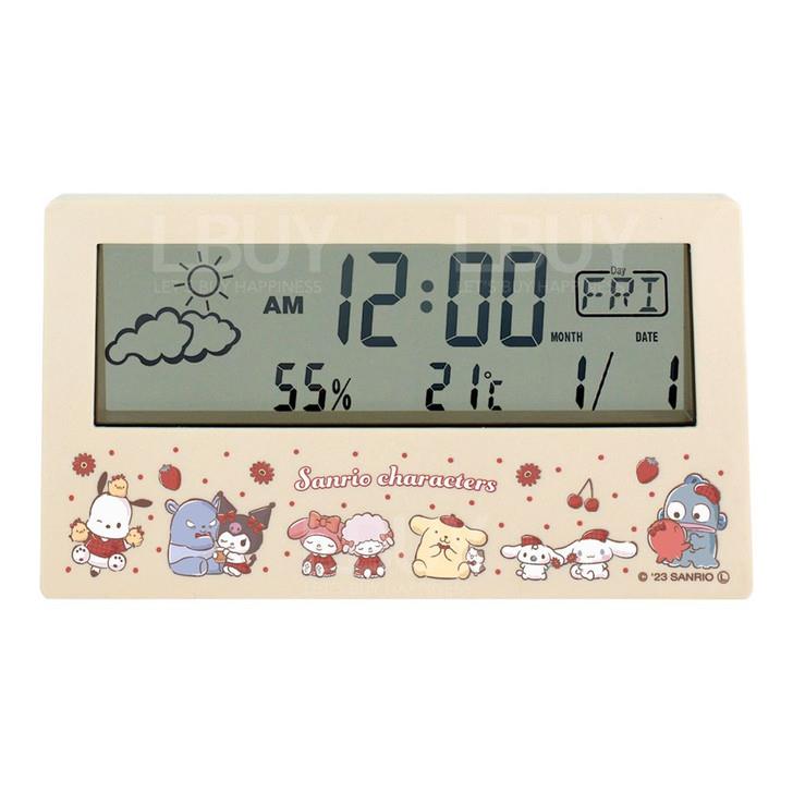 Sanrio角色数字时钟(肤色)