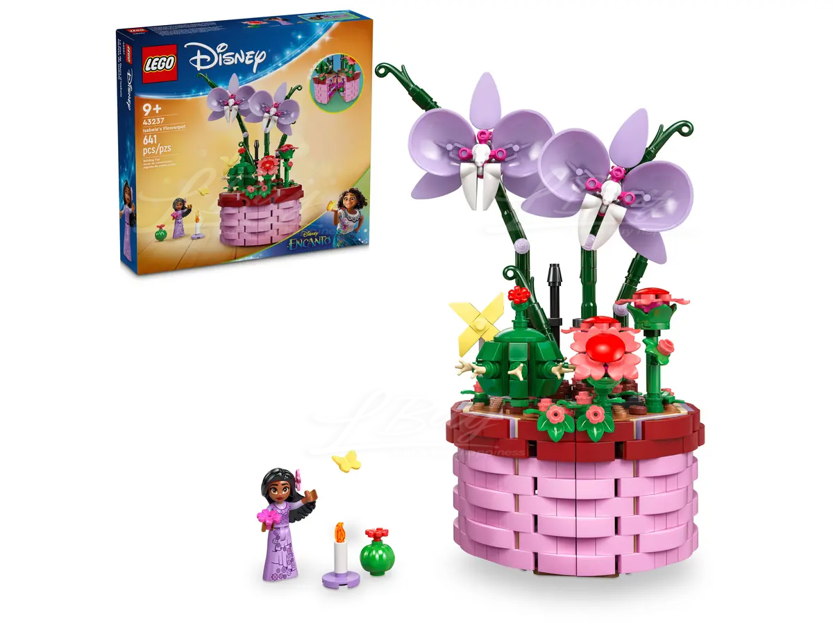 LEGO 43237 Disney 奇幻魔法屋伊莎贝拉的创意花盆 9+