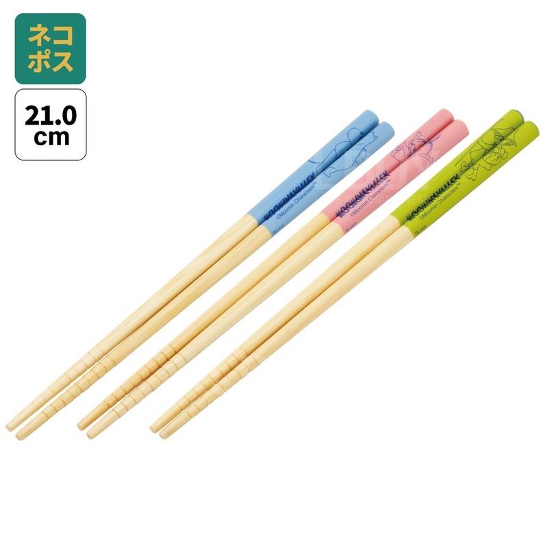 Moomin 姆明竹筷子 3件裝