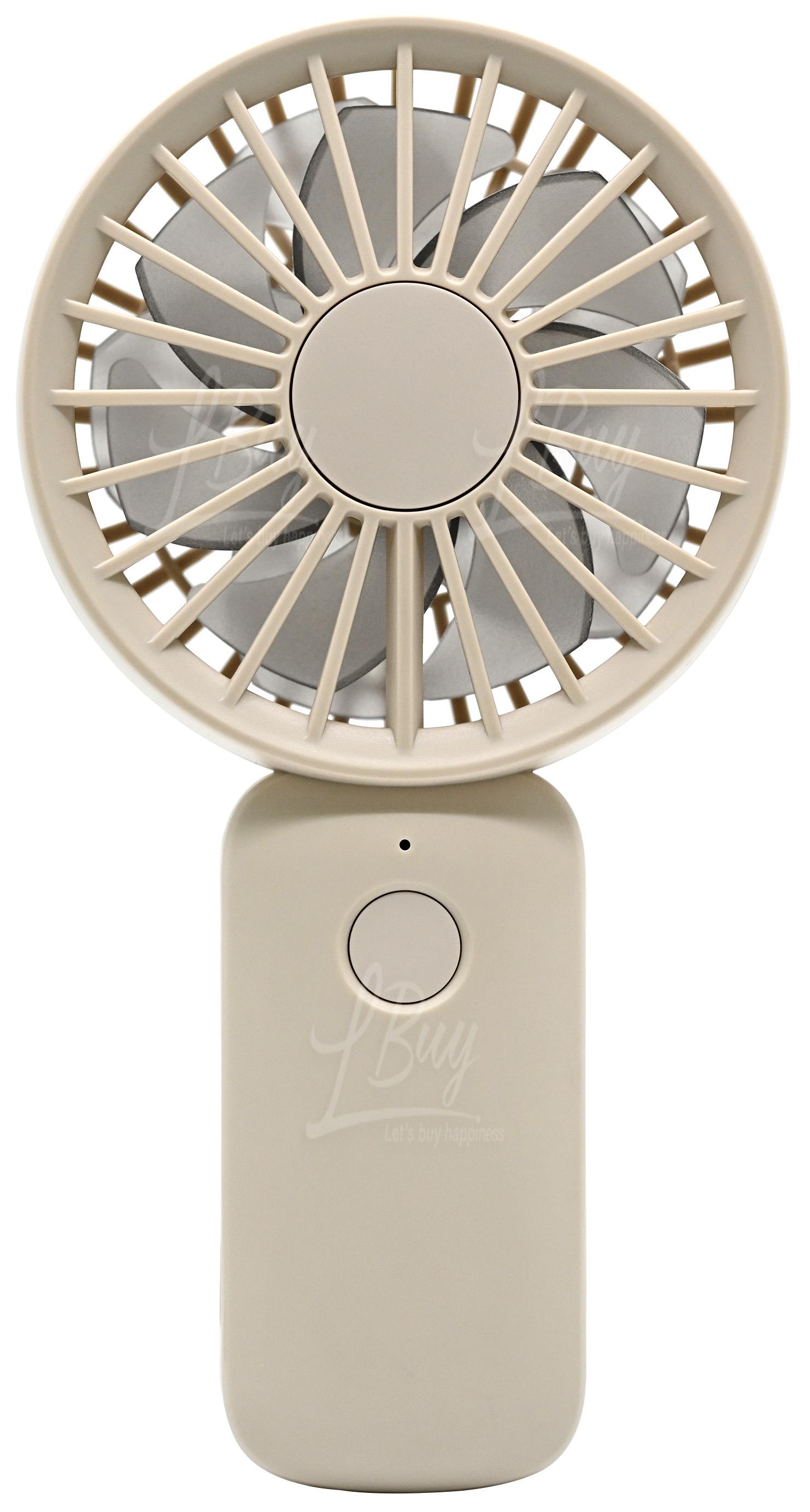 Rhythm Silky Wind Handy Fan S 手提座枱兩用 USB 風扇 灰色