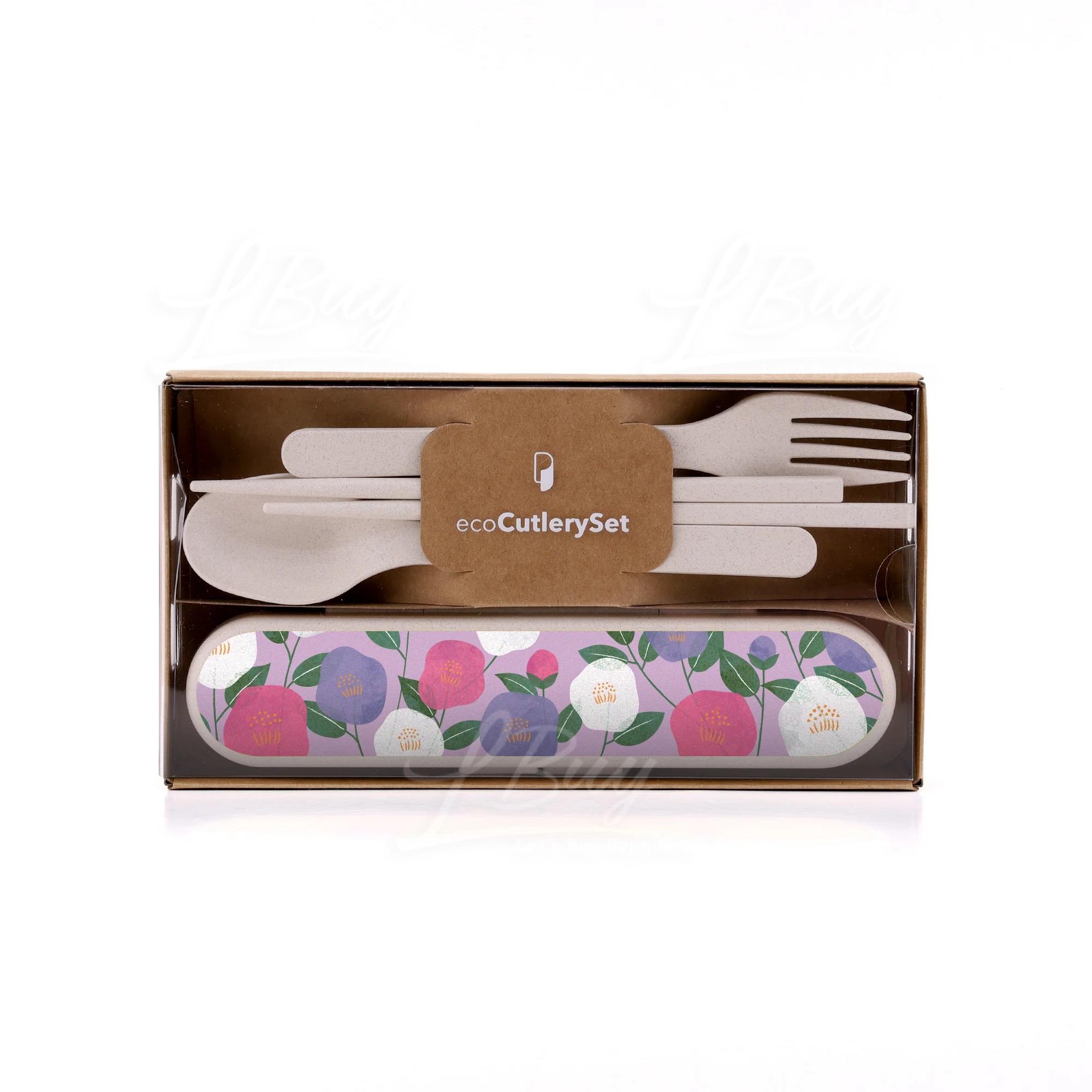 Papery 環保餐具套裝 [Camellia]