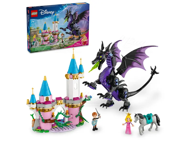 LEGO 43240 Disney Classic 龙形态黑巫婆