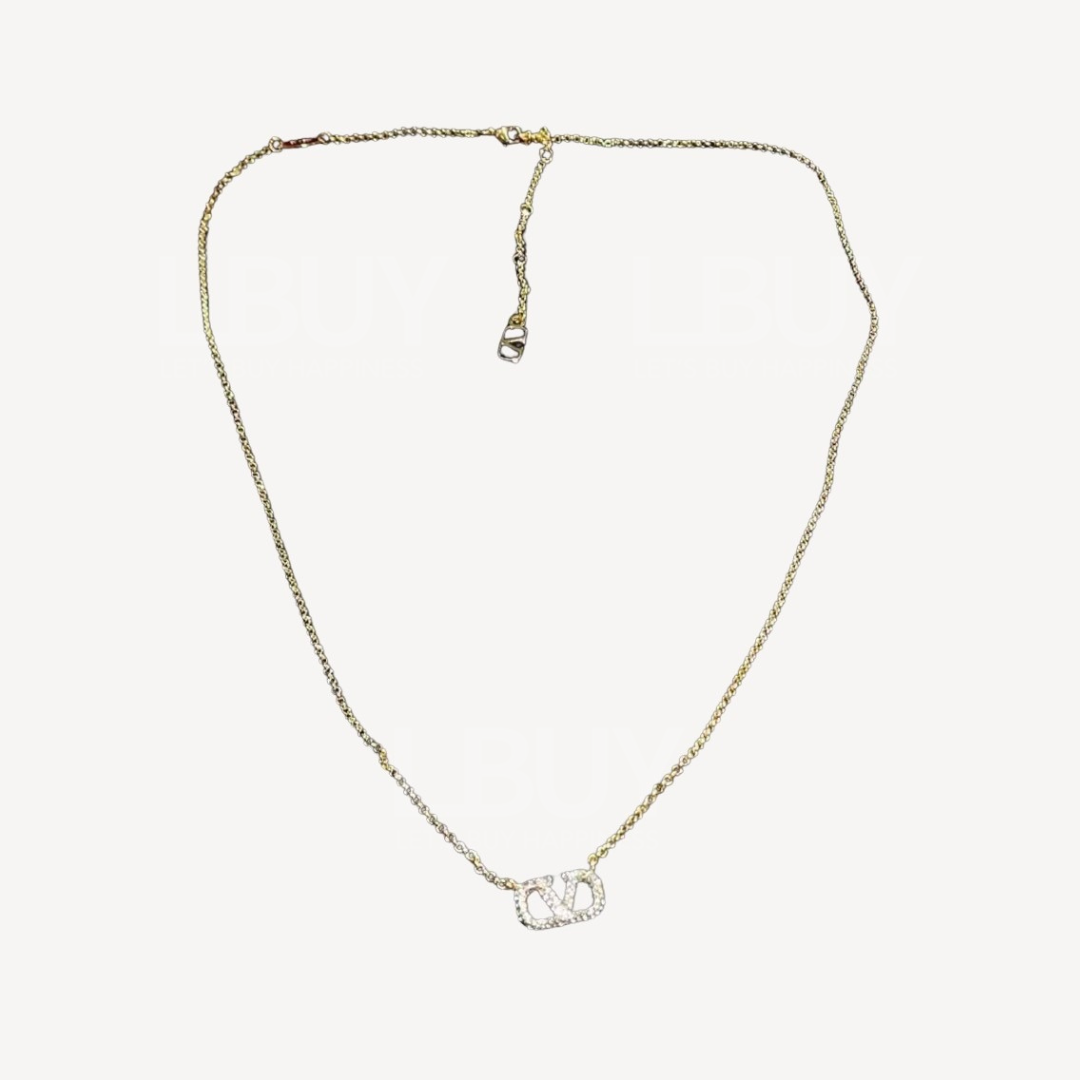 Valentino V Logo長頸鏈