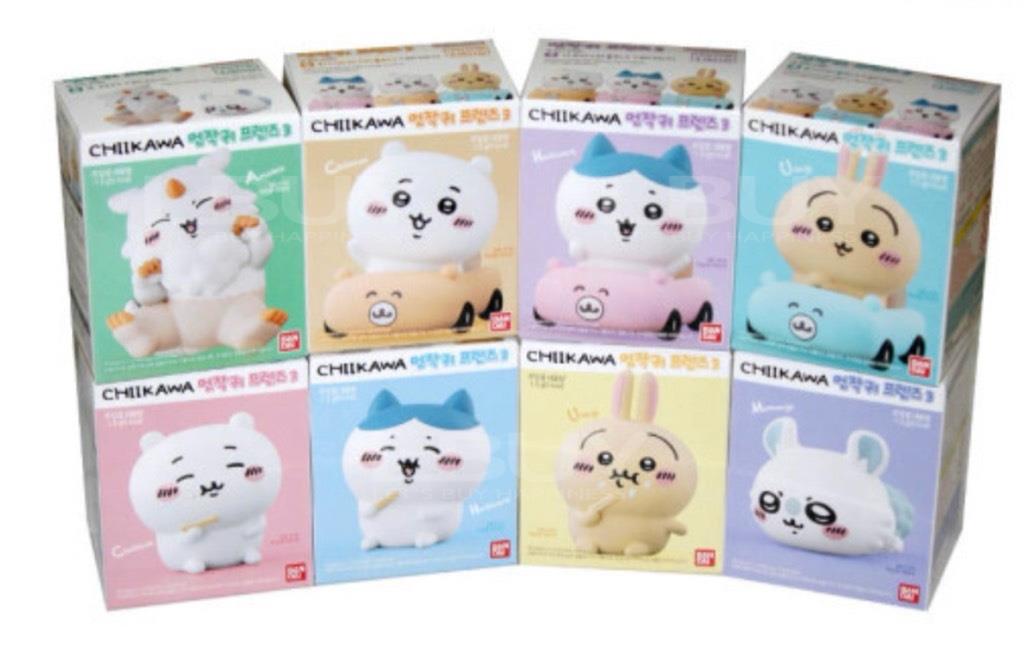 Chiikawa 朋友盒蛋盲盒公仔 8款隨機1款