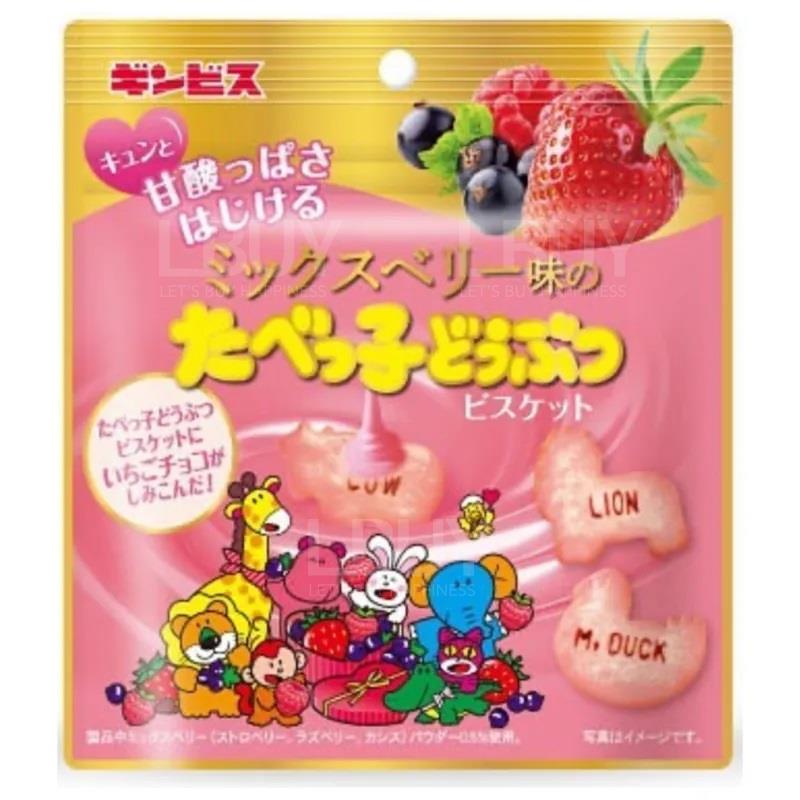 杂莓朱古力愉快动物饼40g