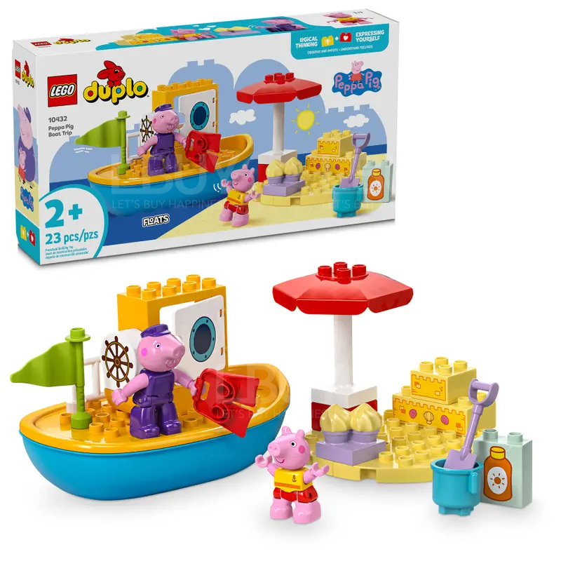 LEGO 10432 DUPLO Peppa Pig Boat Trip 2+