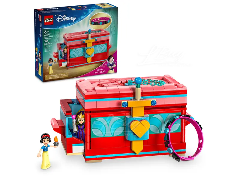 LEGO 43276 Disney Princess 白雪公主的首飾盒 6+