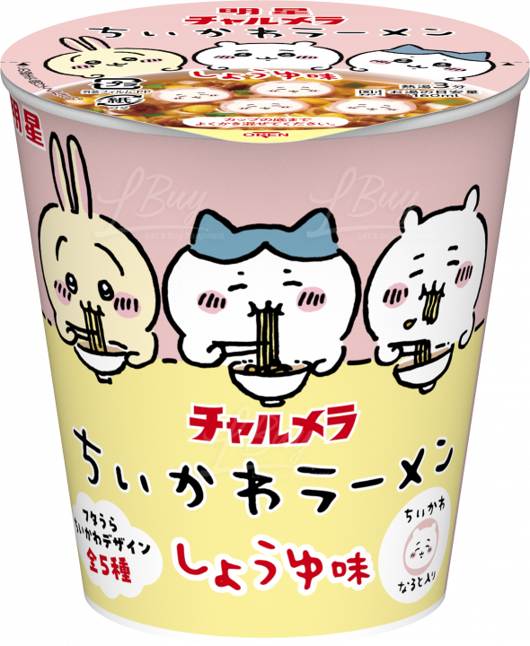 明星 x Chikawa 拉麵醬油味35g