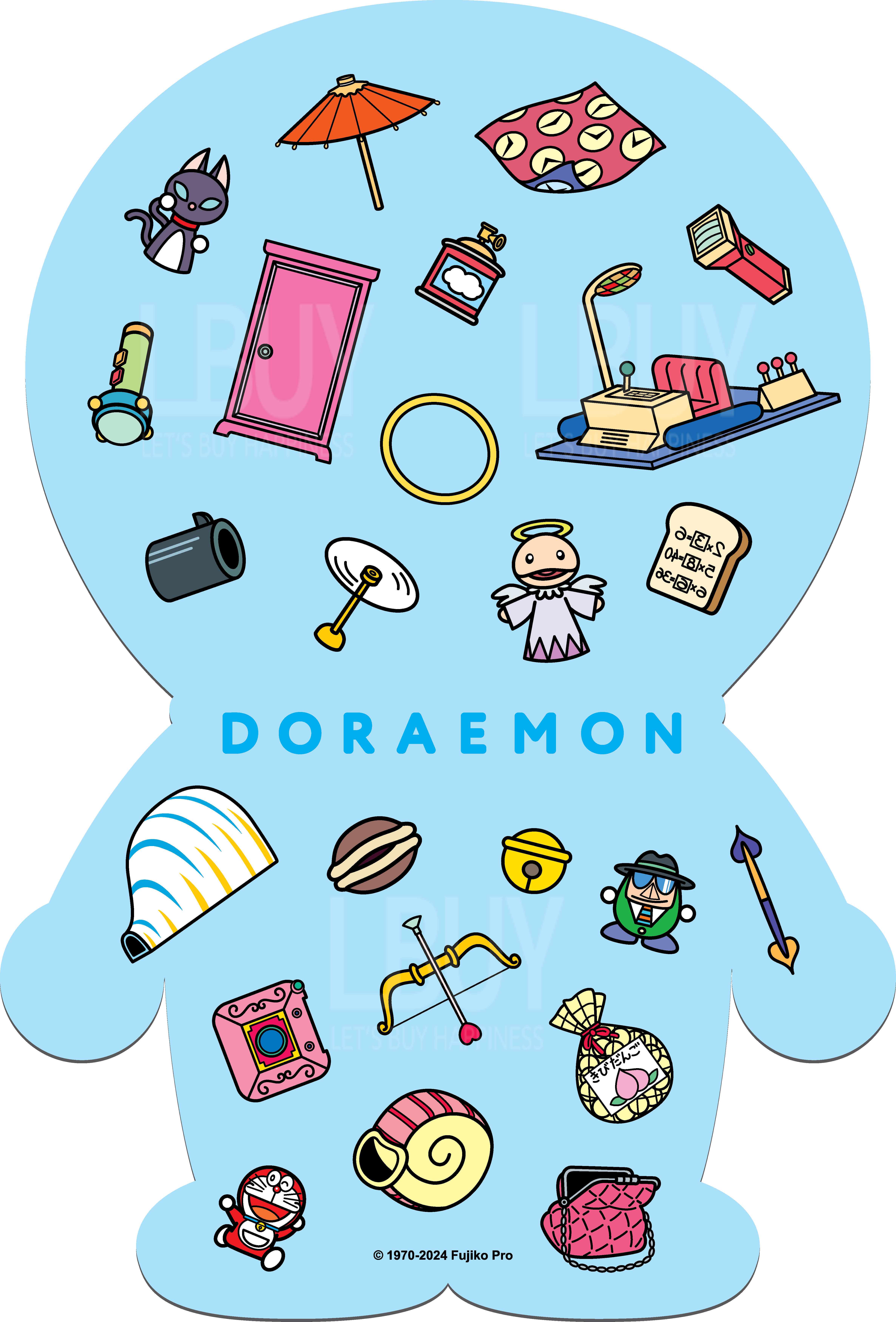 Doraemon soft bathroom mat 01