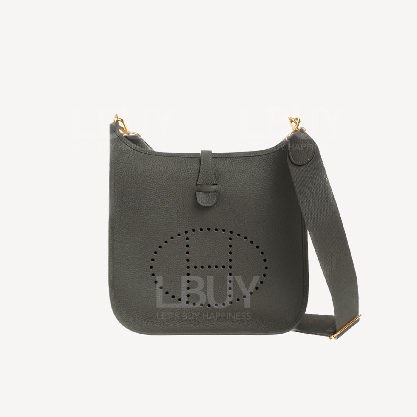 Hermes Evelyne 29 Bag 積雨雲灰 金扣