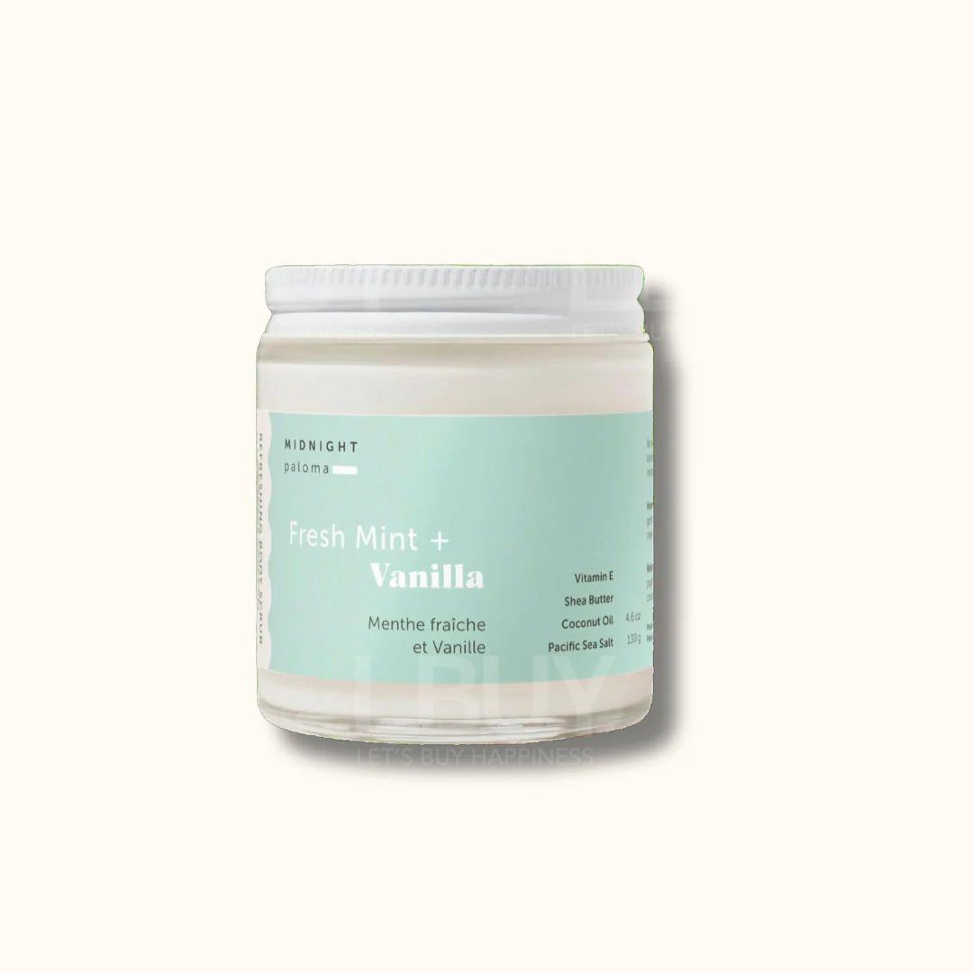 Midnight Paloma Fresh Mint Vanilla Body Scrub 130g