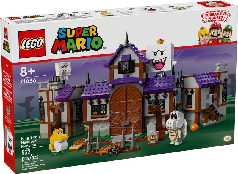 LEGO 71436 Super Mario™ King Boo's Haunted Mansion 8+