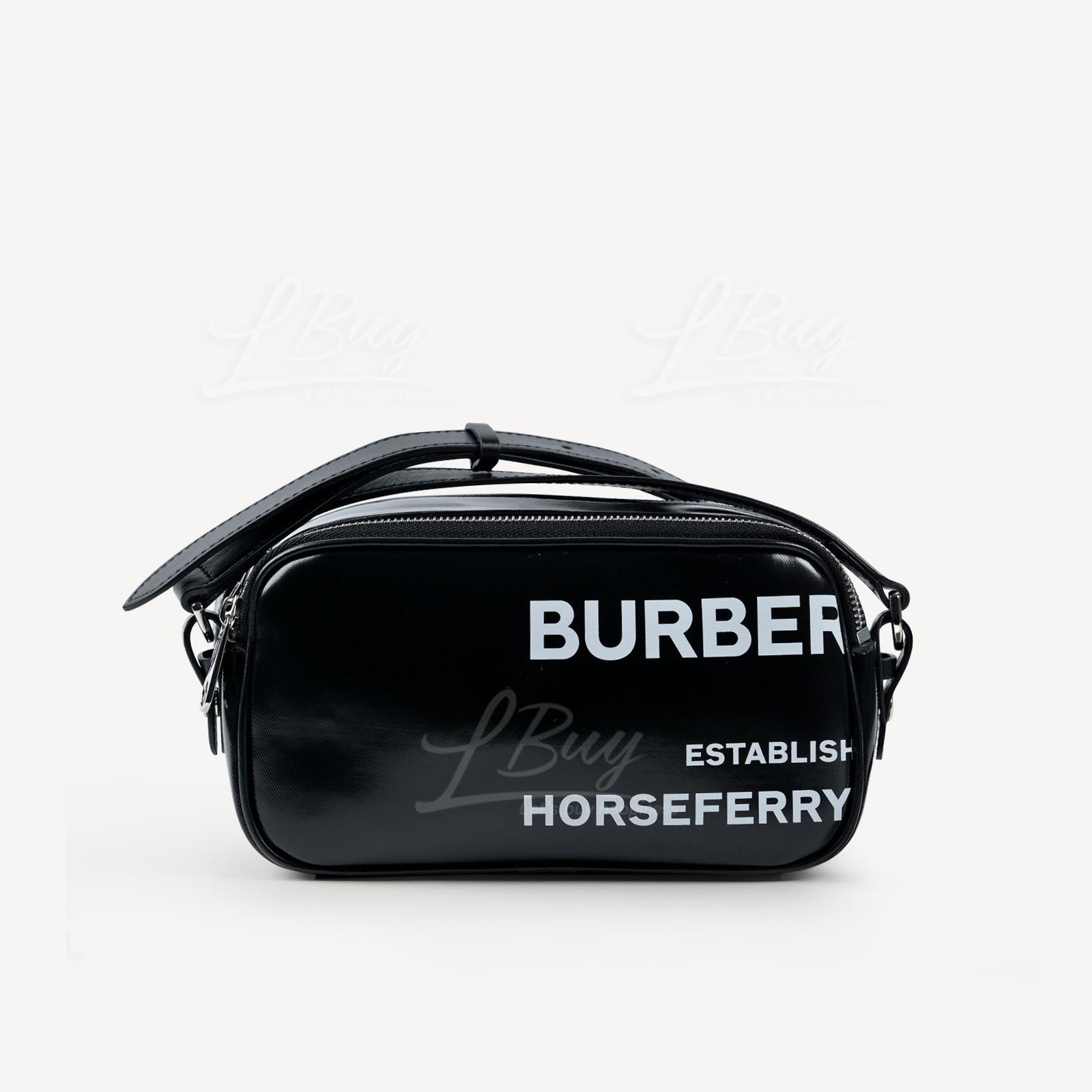 Burberry Logo Black Camera Bag