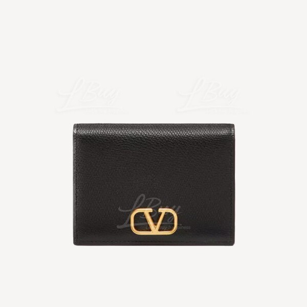 Valentino-Valentino Garavani VLogo Signature compact wallet